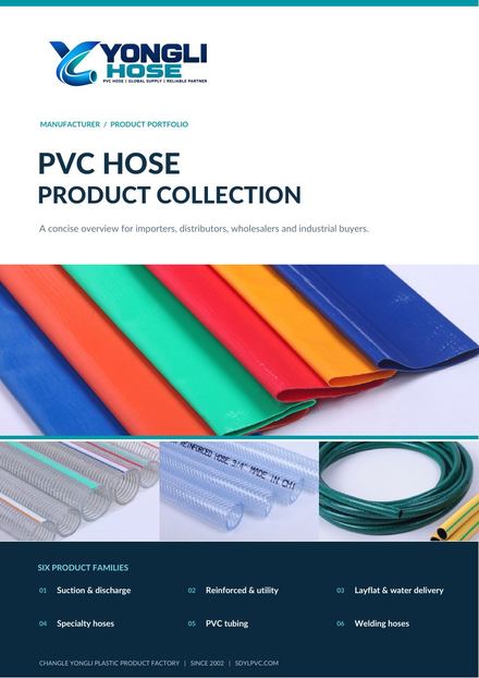 Catálogo de mangueras de PVC (PDF) — 1 / 5